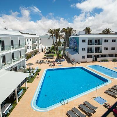 Vue panoramique Surfing Colors Corralejo Vue panoramique Surfing Colors Corralejo